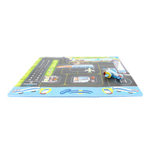 Load image into Gallery viewer, Sunta Airport Play Mat with DIY Airplane