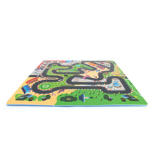 Load image into Gallery viewer, Sunta Racetrack Play Mat with DIY Car