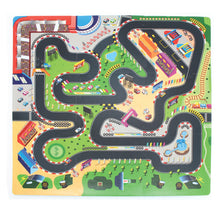 Load image into Gallery viewer, Sunta Racetrack Play Mat with DIY Car