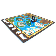 Load image into Gallery viewer, Sunta Treasure Map Play Mat with DIY Pirate Ship