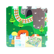 Load image into Gallery viewer, Sunta Train Track Play Mat with DIY Train