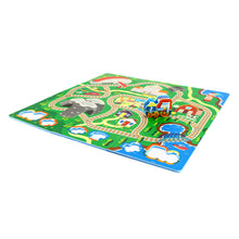 Load image into Gallery viewer, Sunta Train Track Play Mat with DIY Train