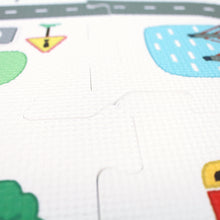Load image into Gallery viewer, Sunta Around the Town Play Mat with DIY Car