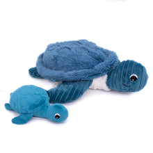 Load image into Gallery viewer, Sauvenou the Turtle Mama with Baby Blue
