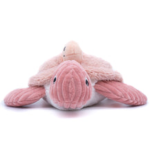 Load image into Gallery viewer, Sauvenou the Turtle Mama with Baby - Pink
