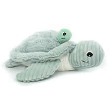 Load image into Gallery viewer, Sauvenou the Turtle Mama with Baby - Mint

