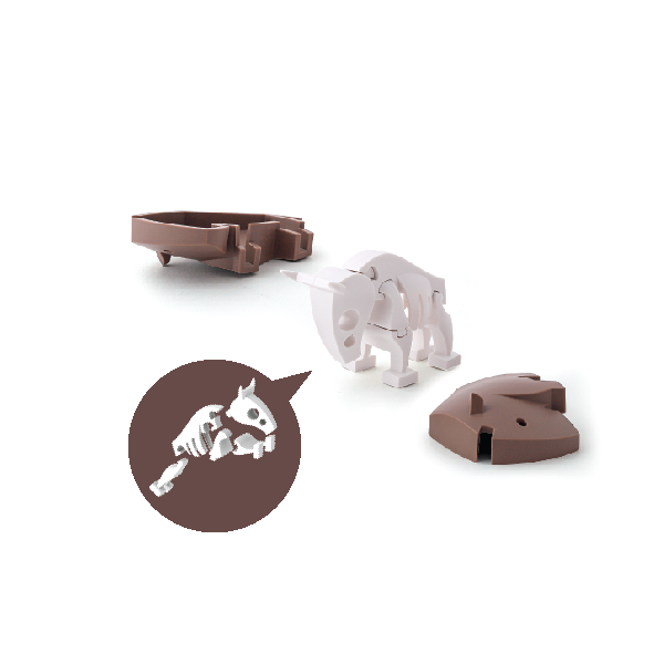 UN３Ｄ Boost Your Child's Learning with HALFTOYS 3D Puzzle Play – Tri