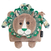Load image into Gallery viewer, Corduroy Backpack Jelekros The Lion
