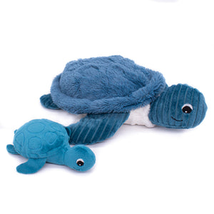 Savenou the Turtle Mama with Baby Blue