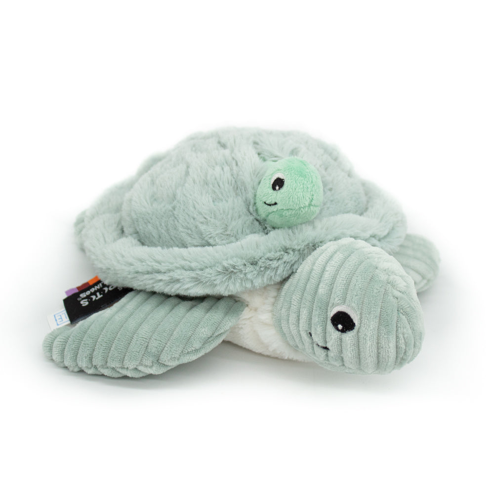 Savenou the Turtle Mama with Baby - Mint