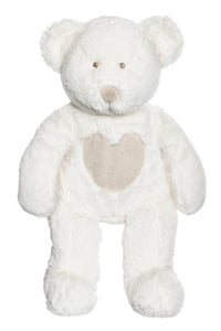Large Teddy Cream Bear, White